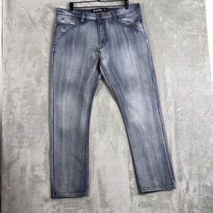 Ecko‎ Unltd Jeans Loose Leg Athletic Fit Y2k Hip Hop Denim Men's 36x32